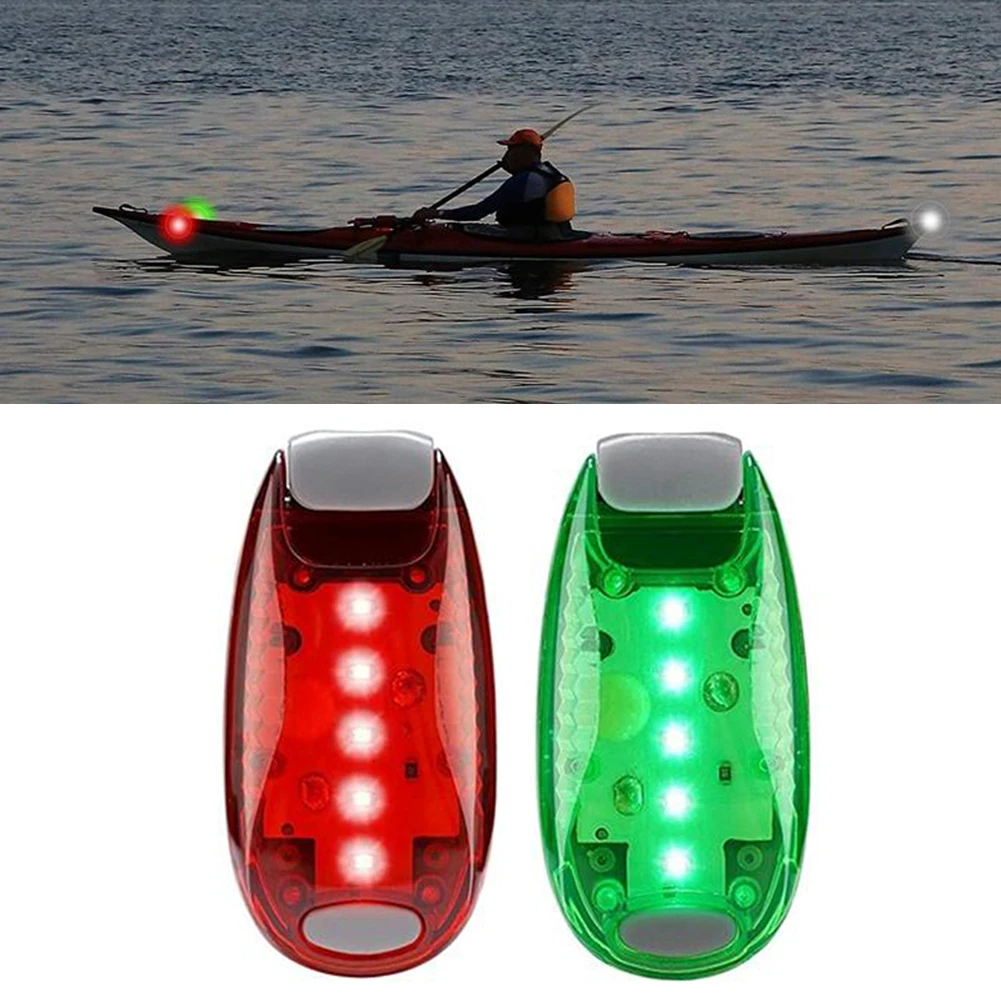 Toddmomy 2 Luci Di Navigazione LED Per Barca – Rosso E Verde, 12V 3W, IP67, 112,5°