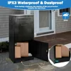 Package Delivery Boxes for Outside, Ultra Large Mailbox for Parcel, Automobile Steel Parcel Mailbox, Waterproof Anti-Thef 5