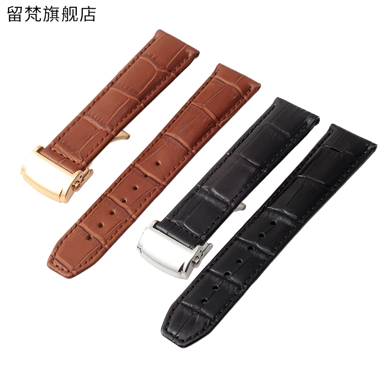 Adatto Per Cinturino Orologio Citroen Lacroix Per Pontos Les Classiques 20Mm 22Mm Cinturino Cinturino In Vera Pelle Di Alta Qualità