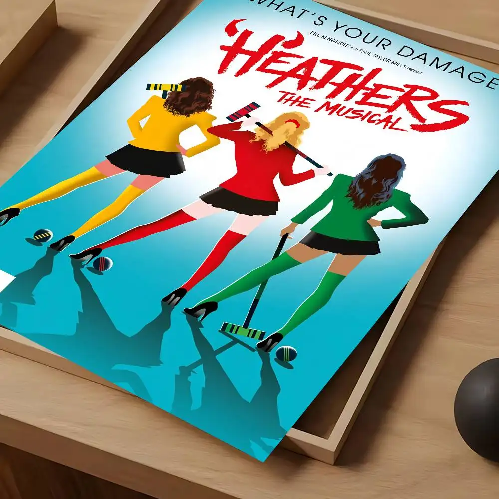 Teenager Musical H-Heathers Poster, wasserdicht, Vintage-Filmposter, hochwertiger Wandkunstdruck für Raumdekoration, Geschenk – Detail 11