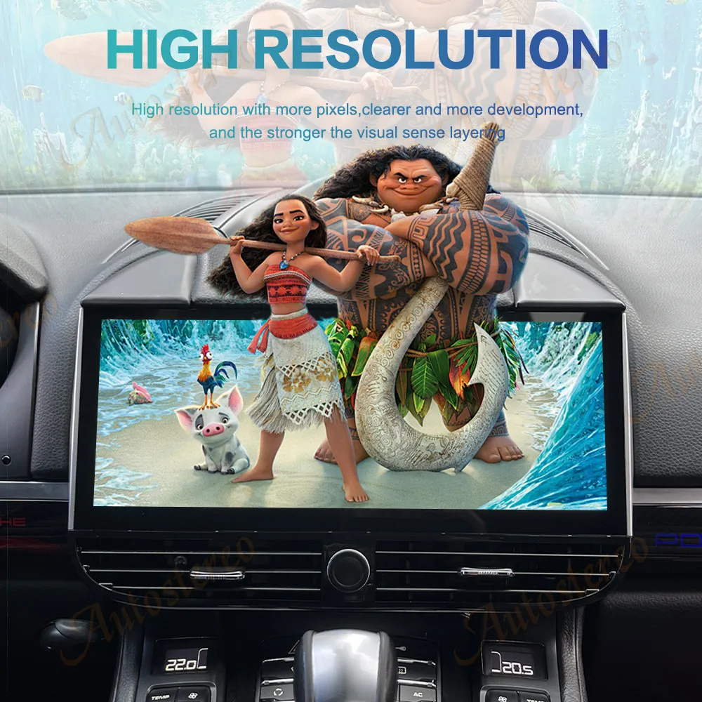 Auto Stereo Carplay Android 13 For Porsche Cayenne 2010-2017 Car GPS Navigation
