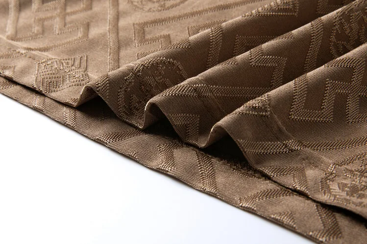 High quality men's short sleeved summer designer boutique jacquard craftsmanship polo business stand up collar T-shirt new style 28 Sadc2ab68ce8d4a79ab3c1597c7b892d1M