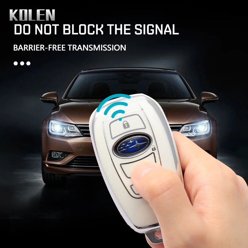 Nuovo-TPU-Car-Key-Case-Cover-Shell-per-Subaru-Forester-XV-Outback-BRZ-WRX-STI-Legacy.jpg Nuovo TPU Car Key Case Cover Shell per Subaru Forester XV Outback BRZ WRX STI Legacy Impreza Crosstrek Protector Fob accessori - Nuovo TPU Car Key Case Cover Shell per Subaru Forester XV Outback BRZ WRX STI Legacy