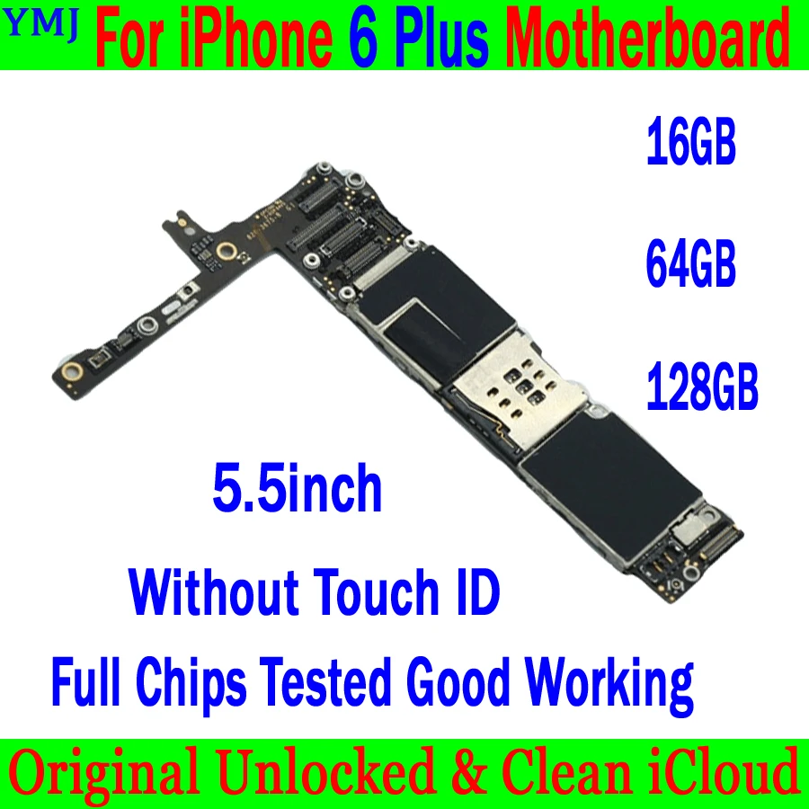 Factory Unlocked Mainboard For IPhone 6 Plus 6P 5.5