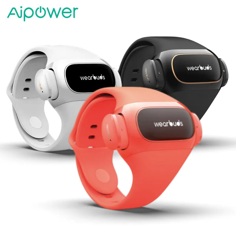 Умные часы Aipower W20L Bluetooth 5 2 беспроводные наушники в 1 браслет для фотомонитора |