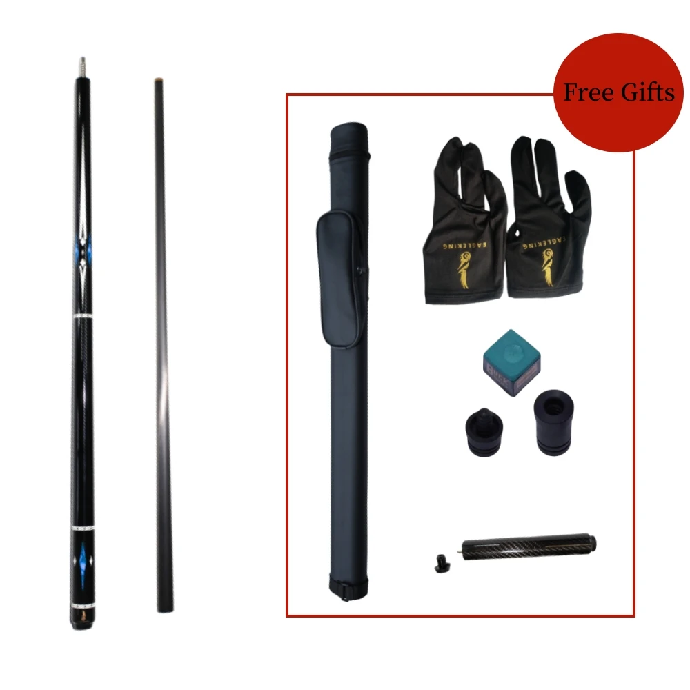 Taco De Billar Kusrkot Fibra De Carbono 145 Cm Para Juegos De Billar