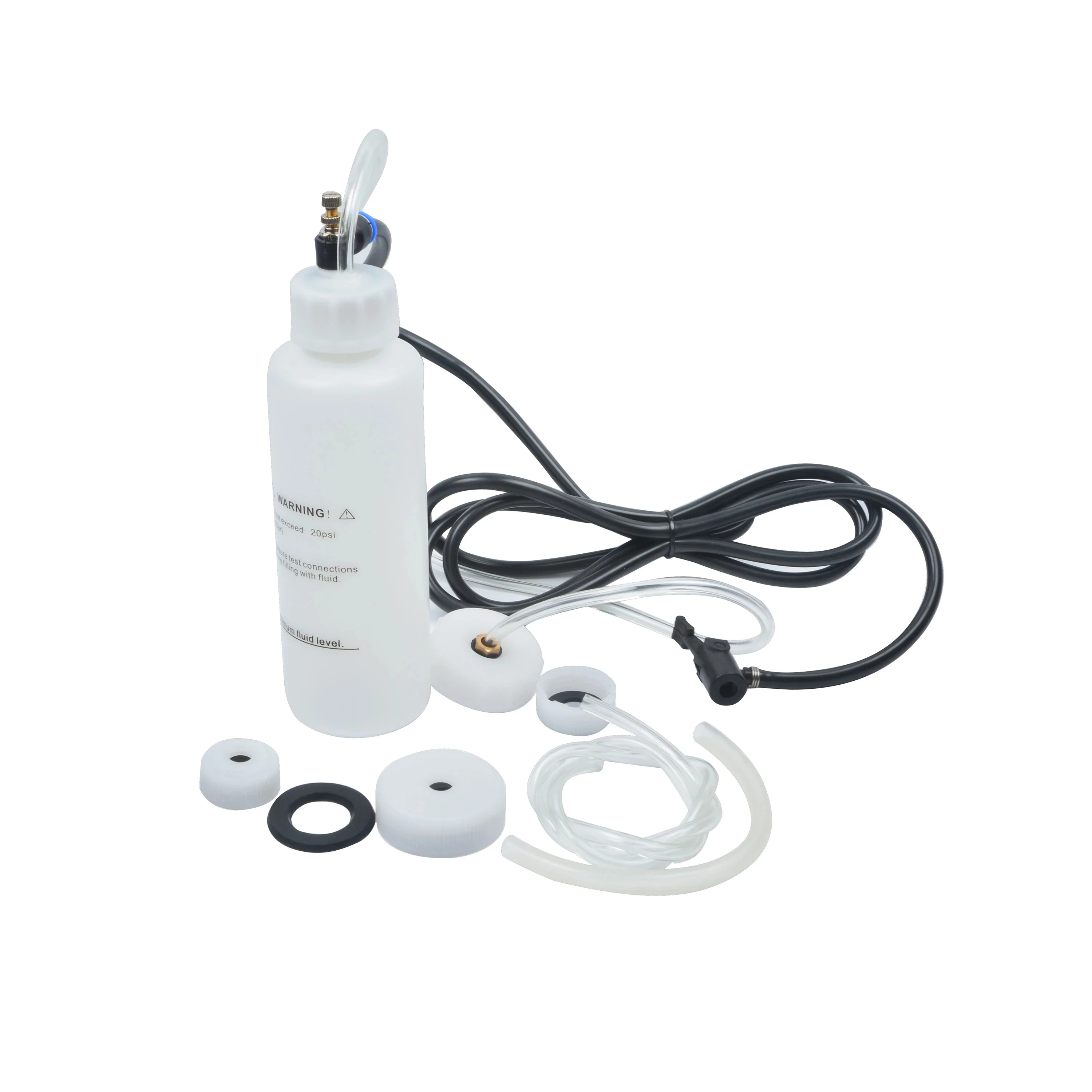 Car Brake Bleeding & Clutch Fluid Bleeder Kit Vacuum Tool Pump For Home DIY Use Brake Bleeder Kit Electric Vacuum Pump