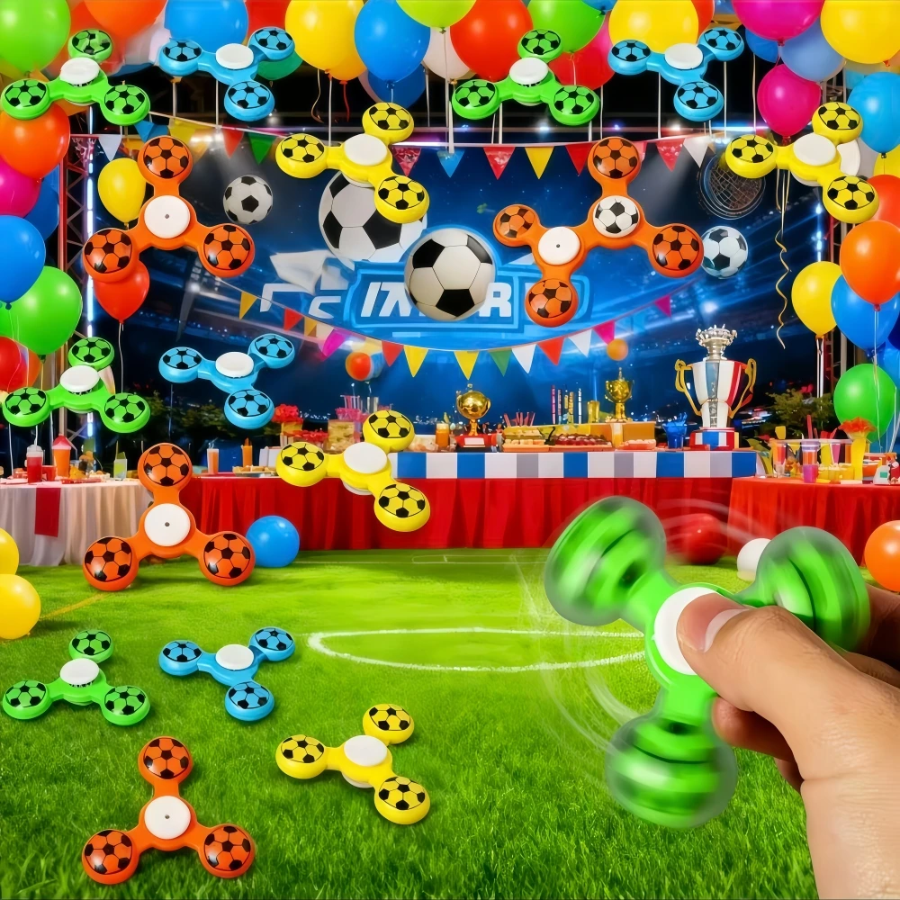 10-30개 재미있는 삼엽 축구 피젯 스피너 생일 축구 카니발 게임 파티 학교 유..