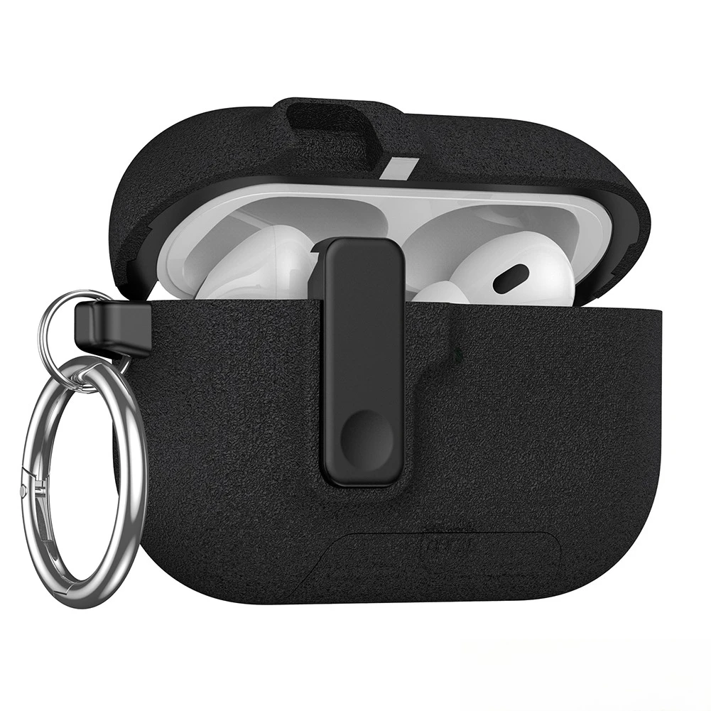 Premium Magnetic Lid Lock Earphone Protector with Luxury Hybrid Case