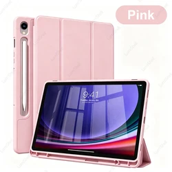 Funda versátil para tableta con soporte para lápiz y soporte tríptico