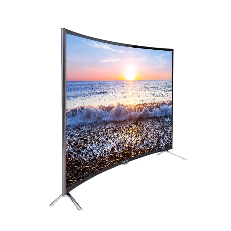 

Wholesale Curved/Flat Screen TV QLED Television 4K Smart TV 32 43 50 55 65 Inch Digital TV DVB-T2/S2