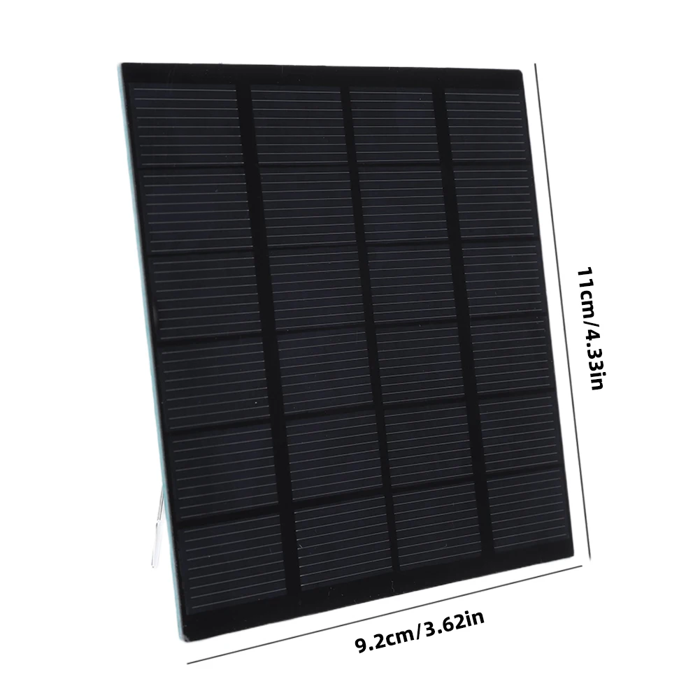 1.5W 6V Mini Solar Panel 110x92mm Polysilicon Portable Solar Cell Solar Battery Charger Solar Cell for Light  Charger