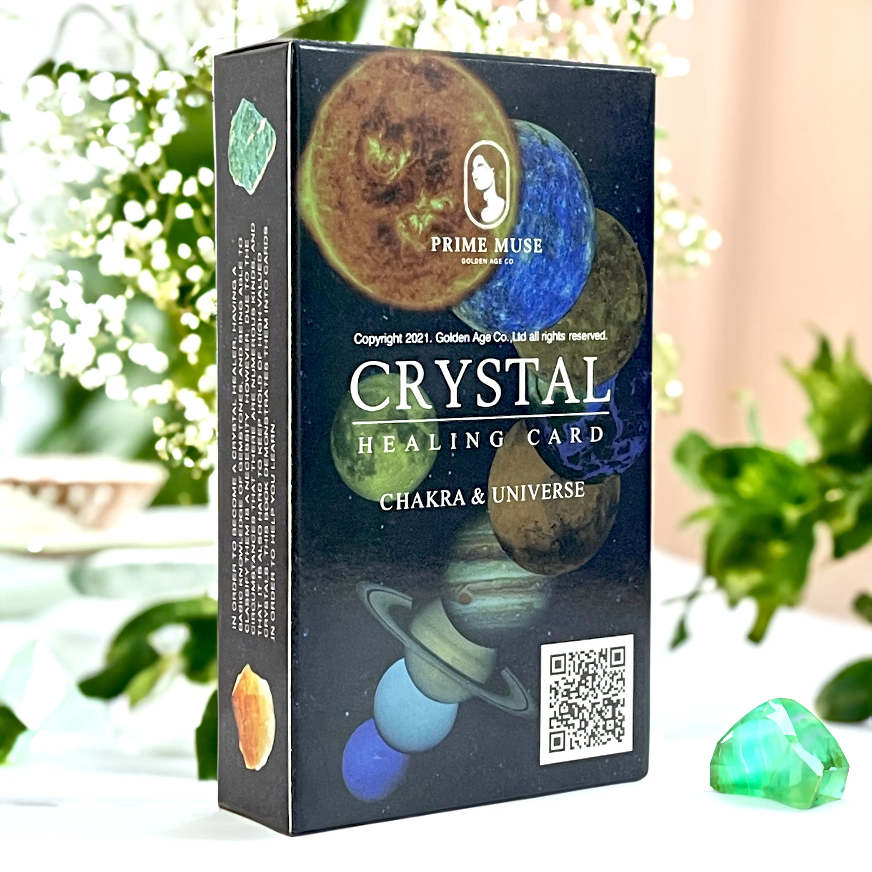 127cmKristallillustrationOrakelkarteschneKonstellation