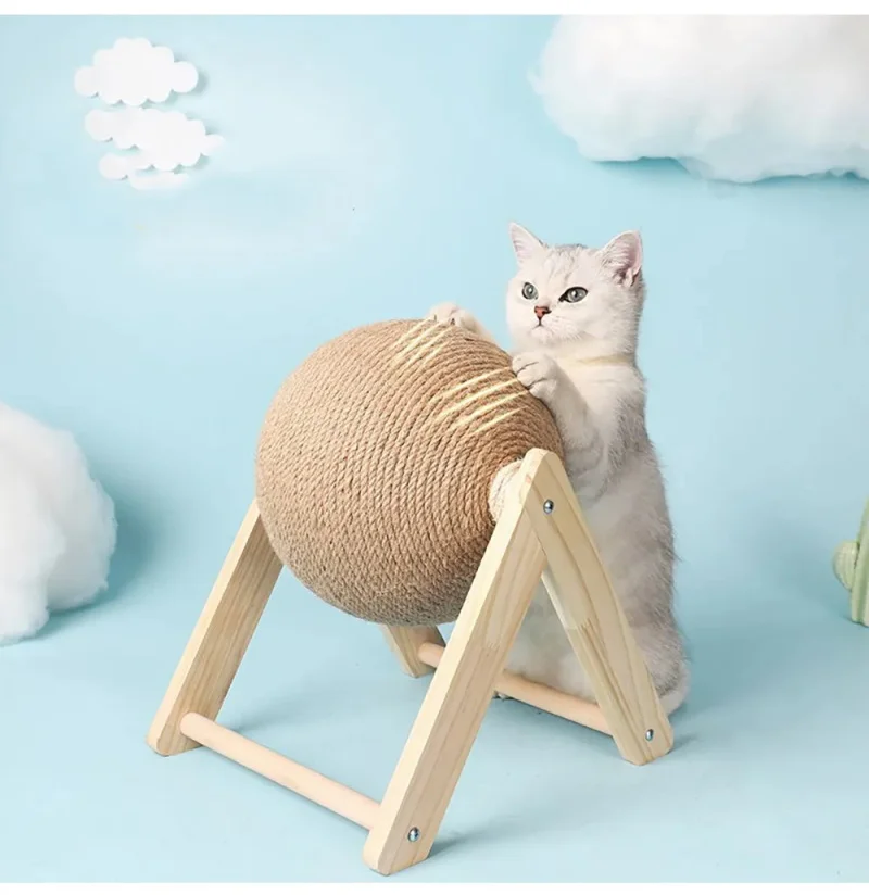 

Новинка кошачья Когтеточка игрушка котята сизальная веревка шаровая доска шлифовальные лапы игрушки кошачья Когтеточка износостойкая мебель для домашних животных