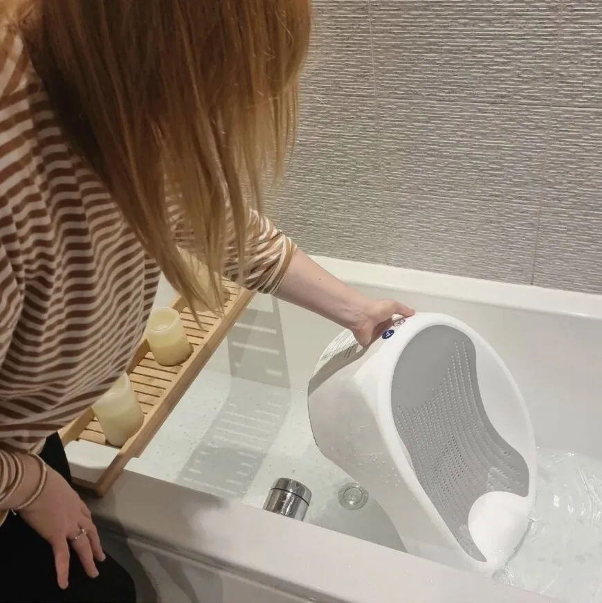 Ergonomic Soft Mesh Newborn Bath Support