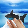 RC shark 2.4G Mini Remote Control Shark Waterproof Swimming Pool Bathtub Fish Tank Toys Children Summer Toy Gifts wholesale 6