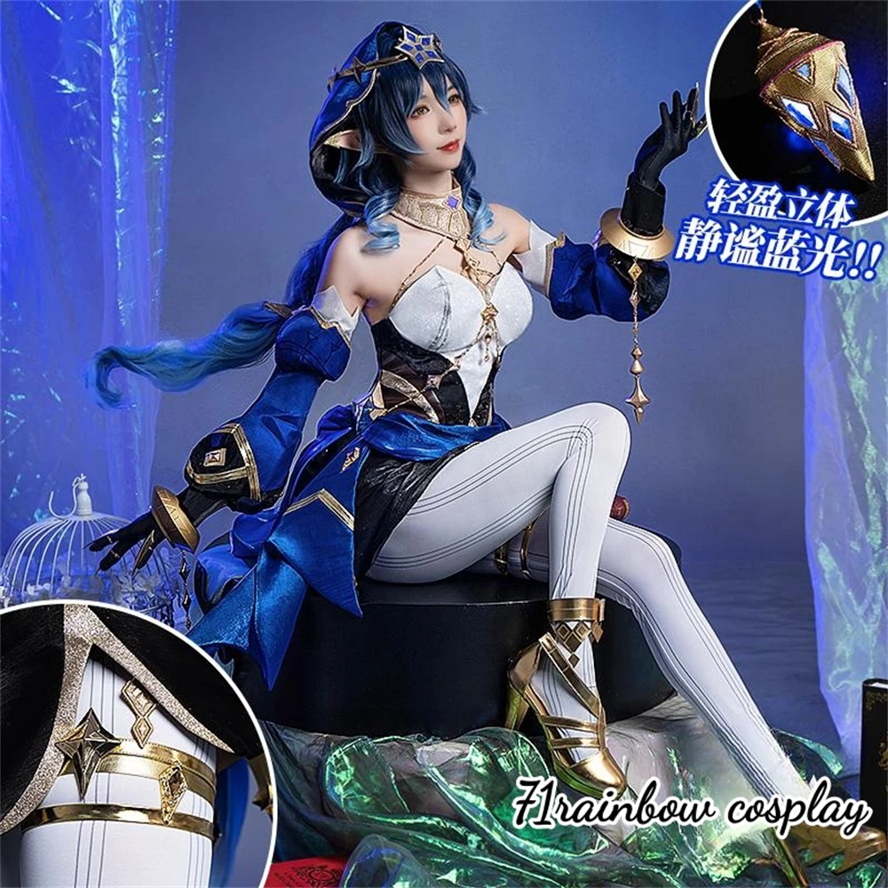

Layla Cosplay Game Genshin Impact Layla Cosplay Costume Genshin Impact Christmas Uniforms Sets Woman Dress Sexy Cosplay