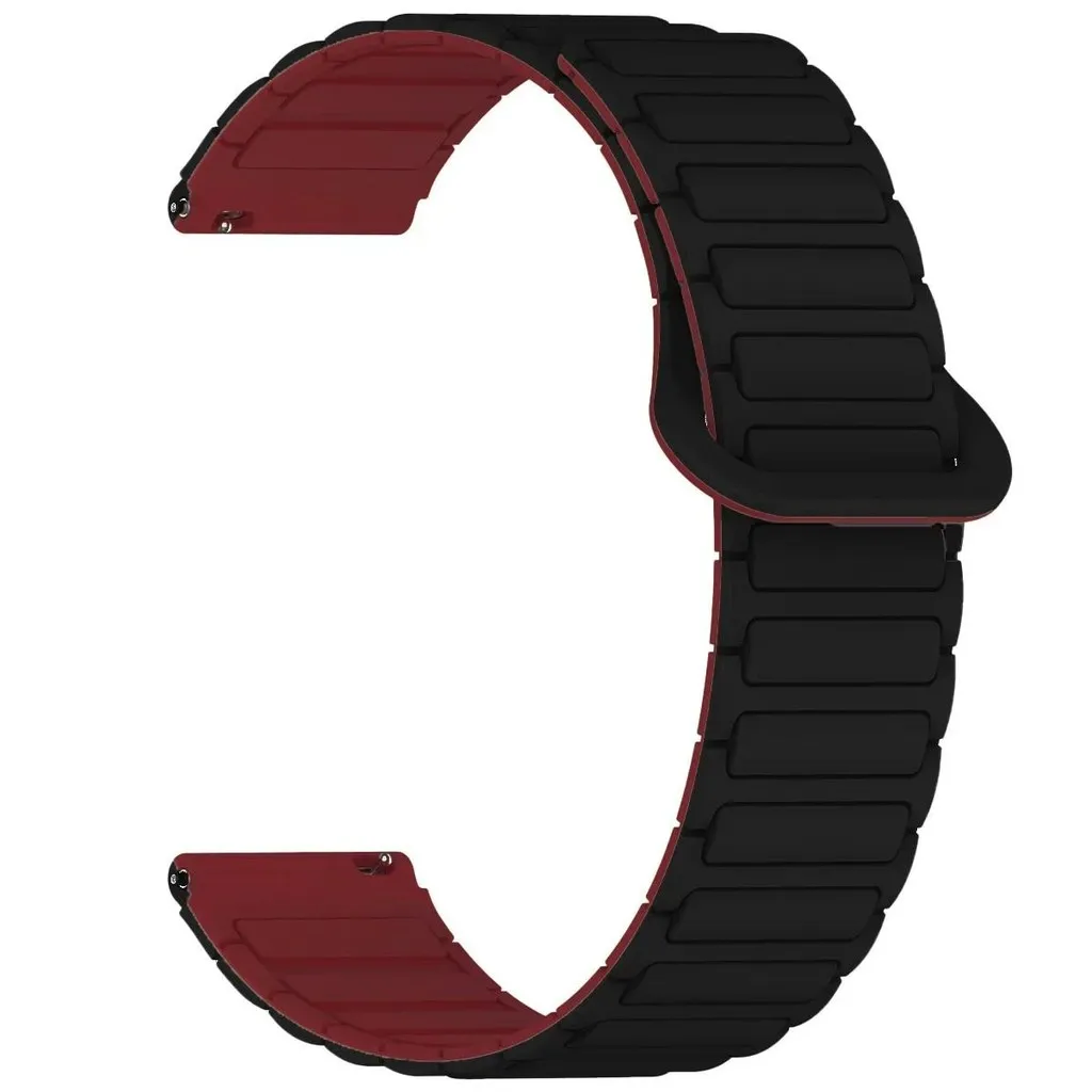 Versatile Magnetic Silicone Watch Band in Multiple Sizes