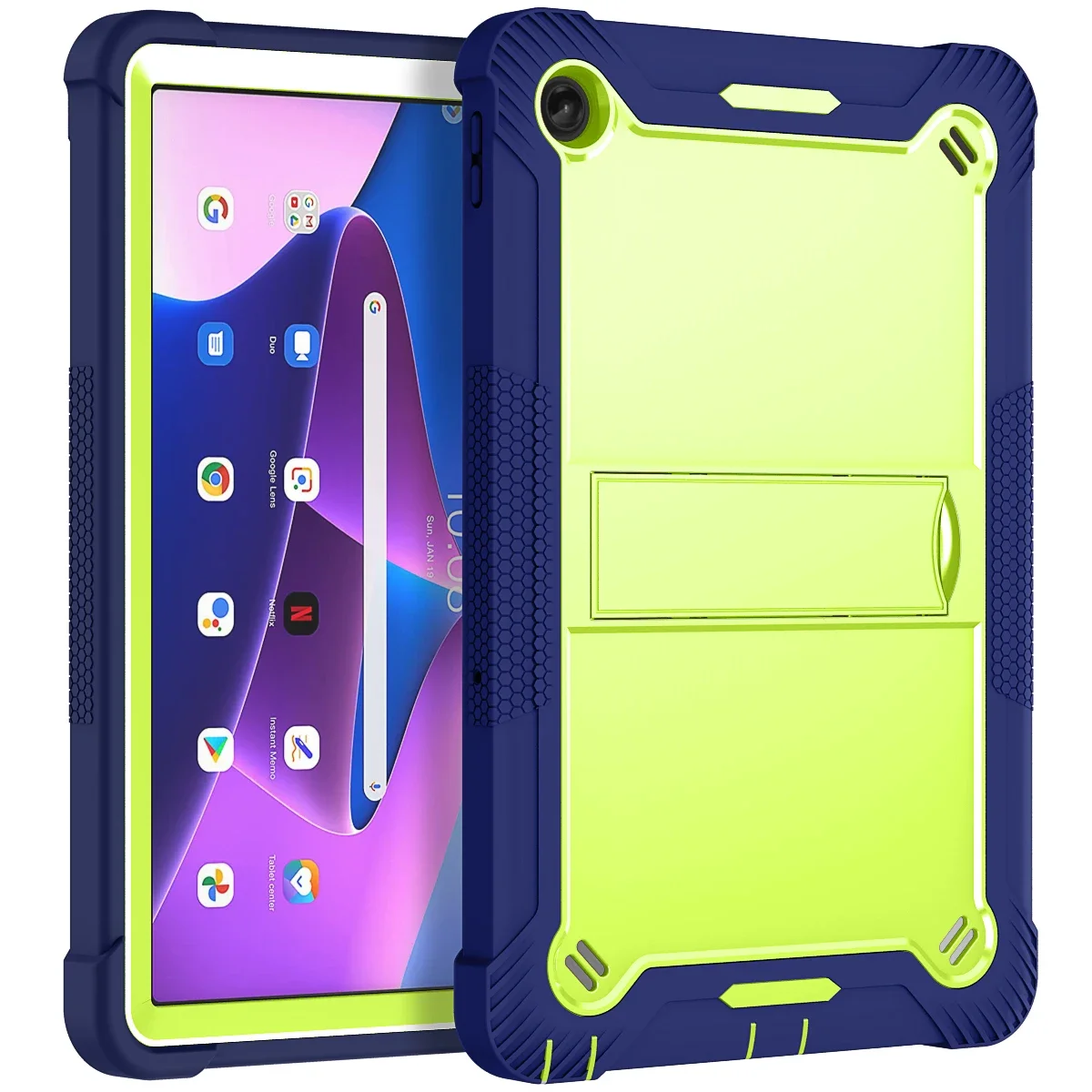Heavy Duty Armor Stand Tablet Case Cover