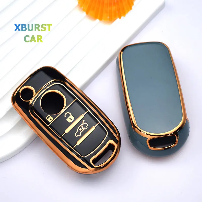 Coque De Clé Compatible Avec Fiat Tipo Toro Nuovo Freedom 500X Doblo