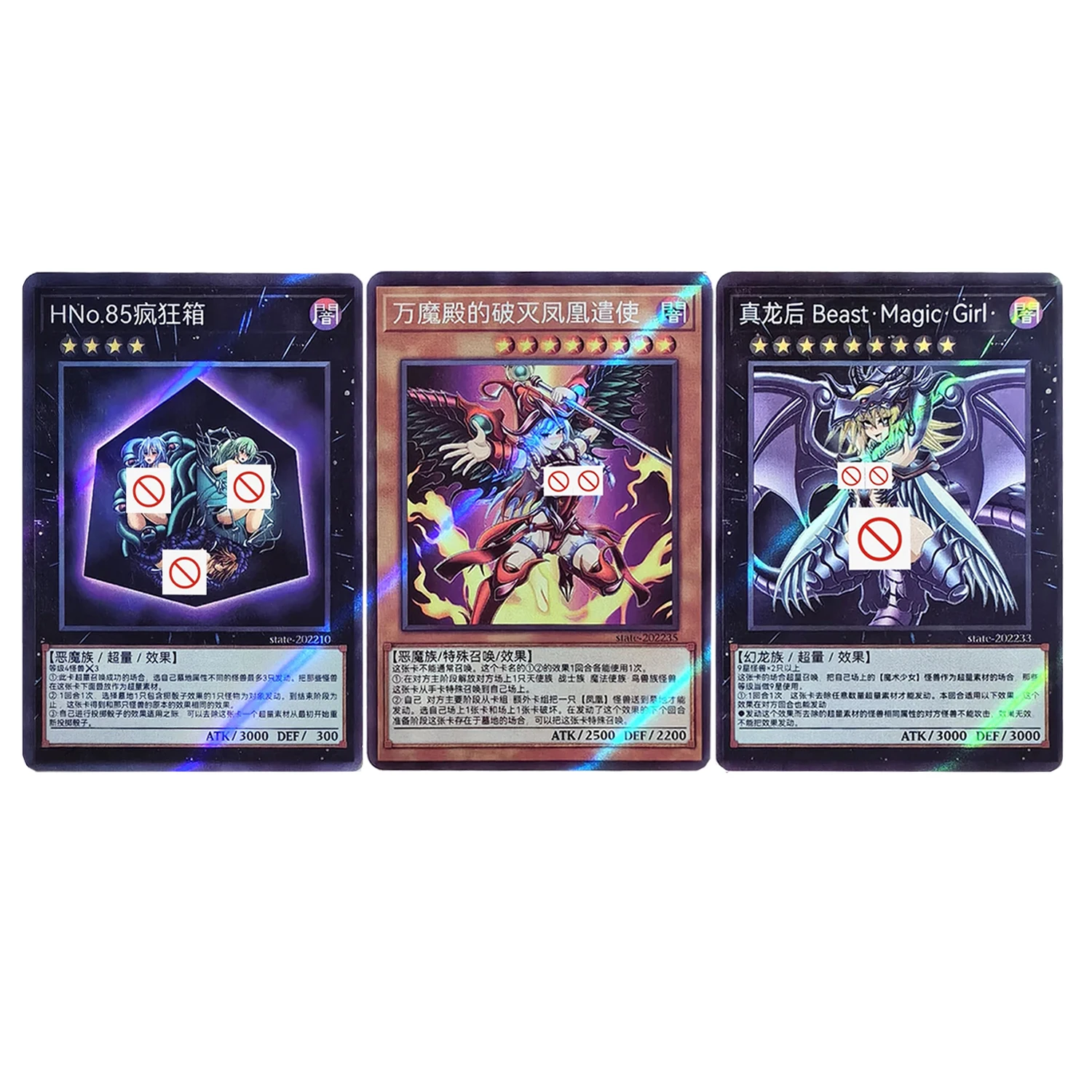 

3 шт./набор, самодельные игрушки Yu-Gi-Oh! Dark Magician Girl Acg коллекция цветных флеш-карт серия игры аниме нагрудная карточка Подарочные игрушки