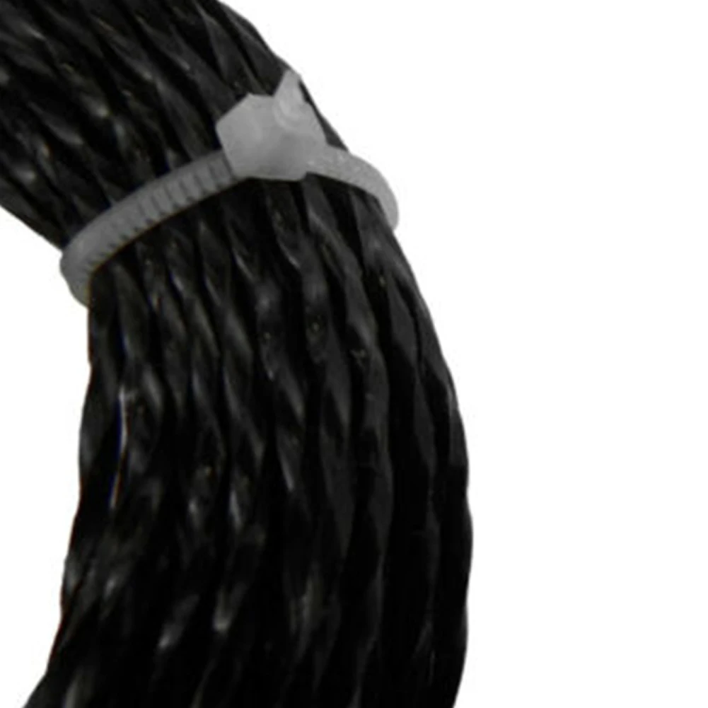 2.4mm 15 Meters Brush Cutter Line Garden Grass Wire Garden Tools Heavy Duty String Trimmer Parts Trimmer Line Spool