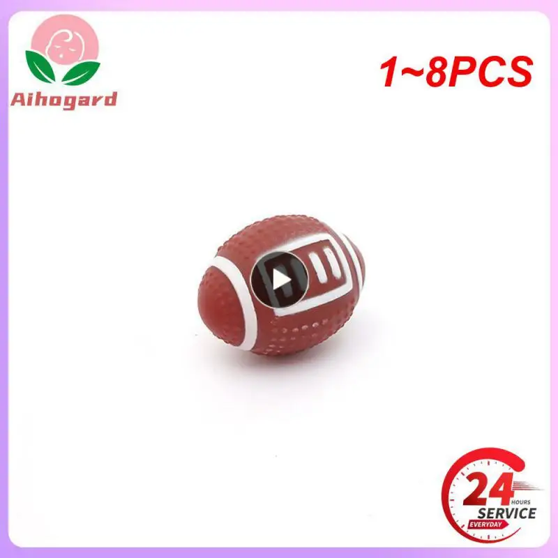 

1~8PCS Set Squeeze Ball Toy Football Basketball Baseball Tennis Slow Rising Soft Squishy Stress Relief Antistress Novelty Gag