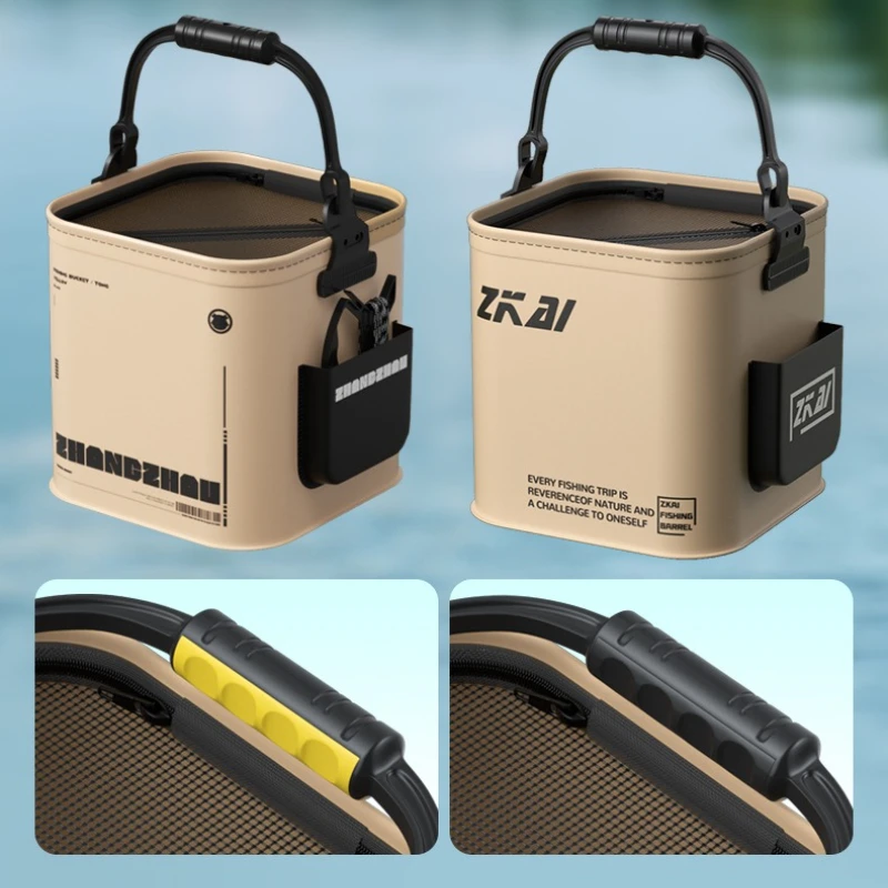8L 13L Bucket Fishing Stuff Supplies Accessory Suitcase