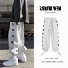 Pants Men's Spring Autumn Korean Style Trendy Loose Versatile Ankle-Banded Pants Summer Exercise Casual Butterfly Pattern Pants 3