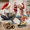 1pc-RC Construction Vehicle Set - 2.4GHz 11-Ch Bulldozer & Dump Truck Combo for Engineering Pretend Play 1