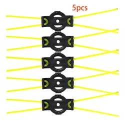5-Pack Durable Grass Rope Mower Head Replacement - Wear-Resistant Outdoor Garden Accessories (5pcs)