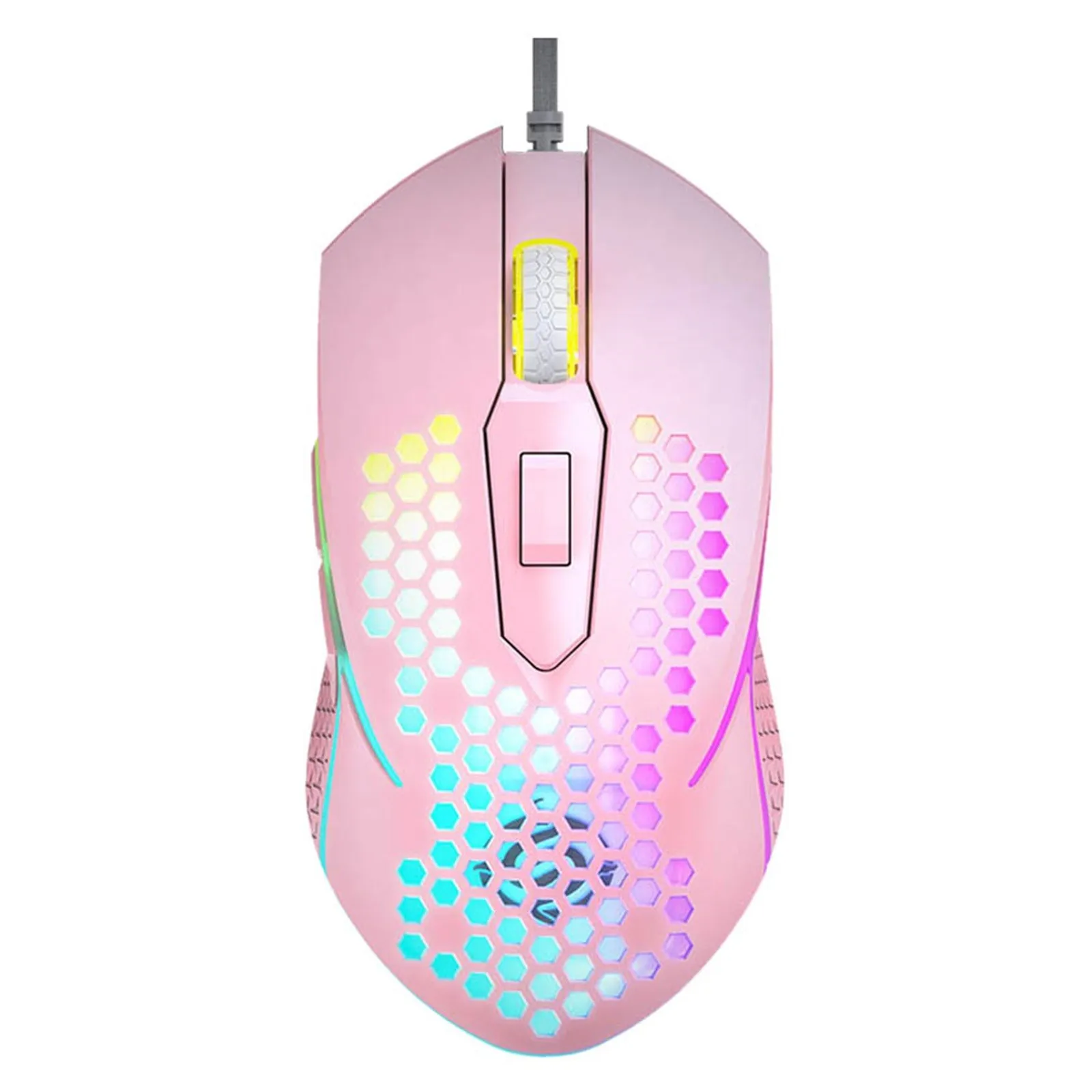 X8 Wired Gaming Mouse Portable Office Entertainment Mute Mechanical Desktop Computer Notebook Honeycomb Luminous Mouse gaming mouse for large hands Mice