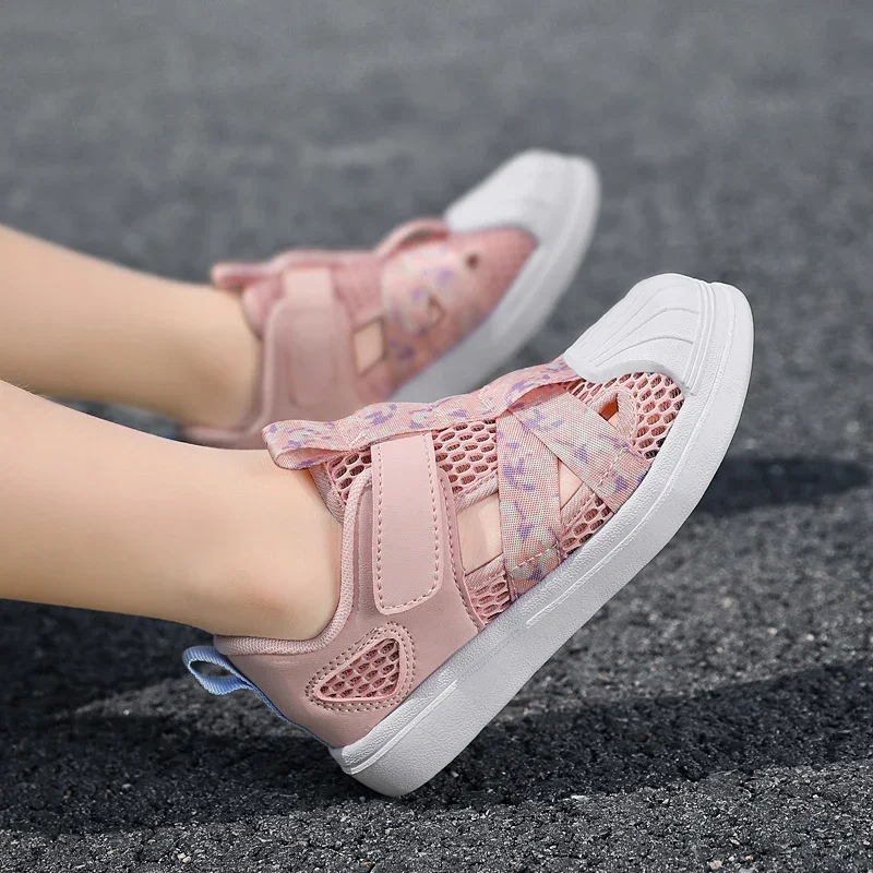 53167-2eff0c.jpg Girls’ Breathable Mesh Sneakers Casual Running Shoes