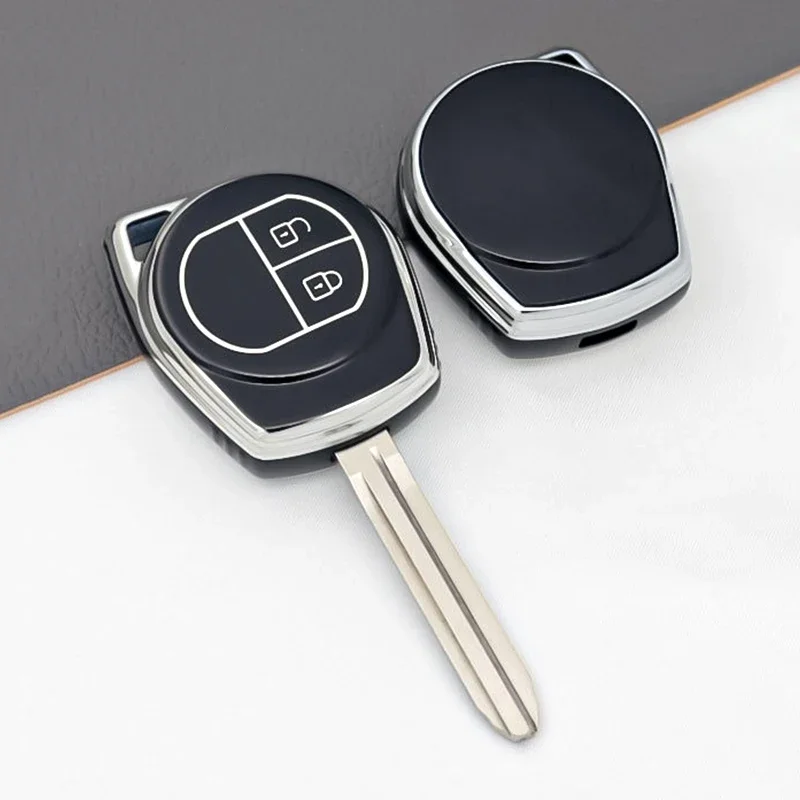HIBEYO Custodia per Chiave Auto Adatta per Suzuki Swift