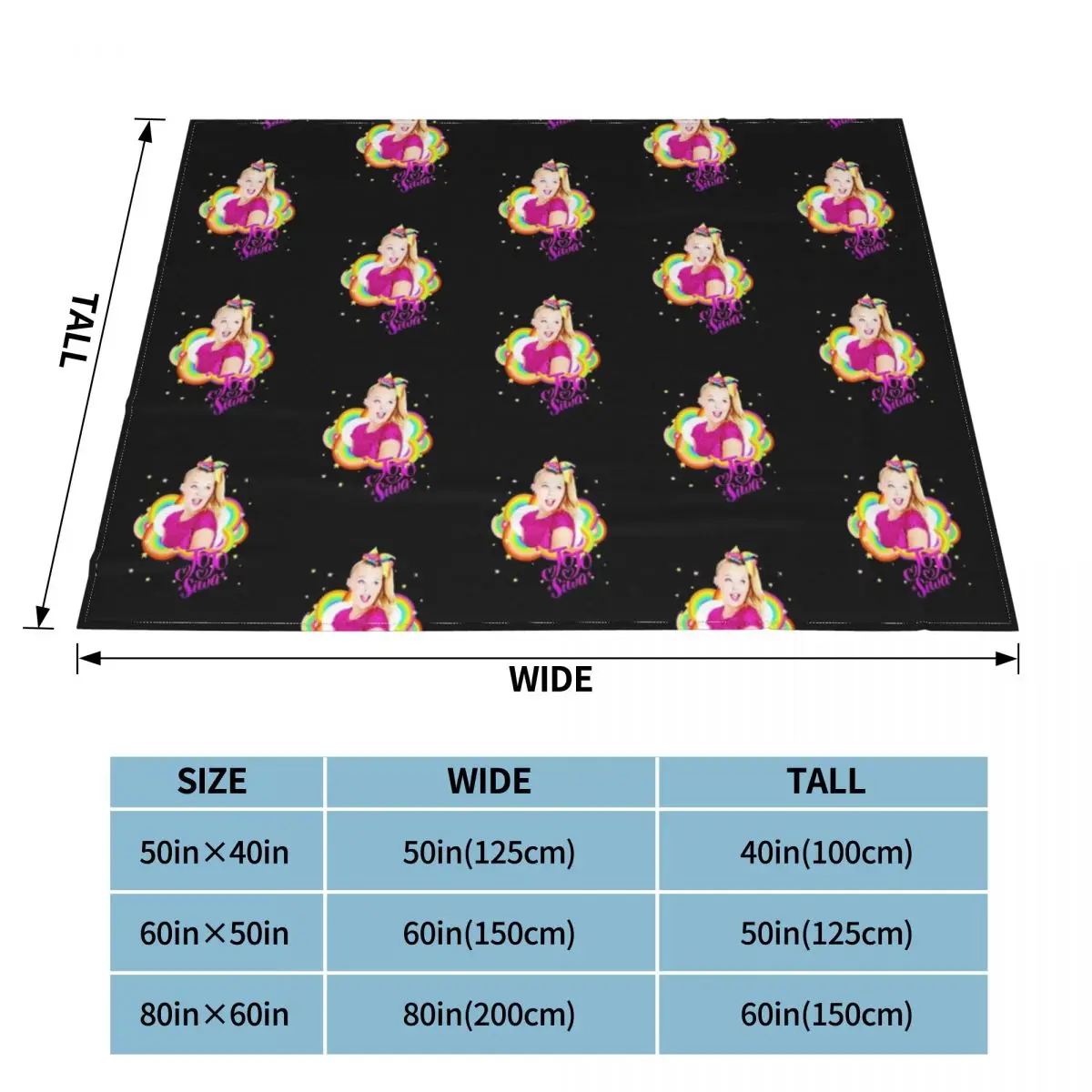 Jojo Siwa Dancer Blankets Coral Fleece Plush Winter Multi-function Lightweight Thin Throw Blankets for Bedding Outdoor Quilt