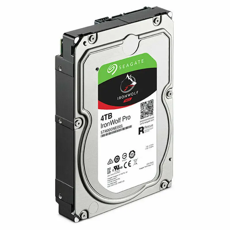 Seagate IronWolf Pro NAS 4TB 7200RPM 128MB 3.5" SATA Hard Drive FOR ST4000NE001 NEW