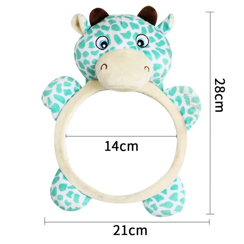 Black White View Back Seat Mirror Baby Car Mirror Safety Seat Headrest Rearview Baby Facing Rear Ward Car Kids Monitor car rearview mirror car baby mirror