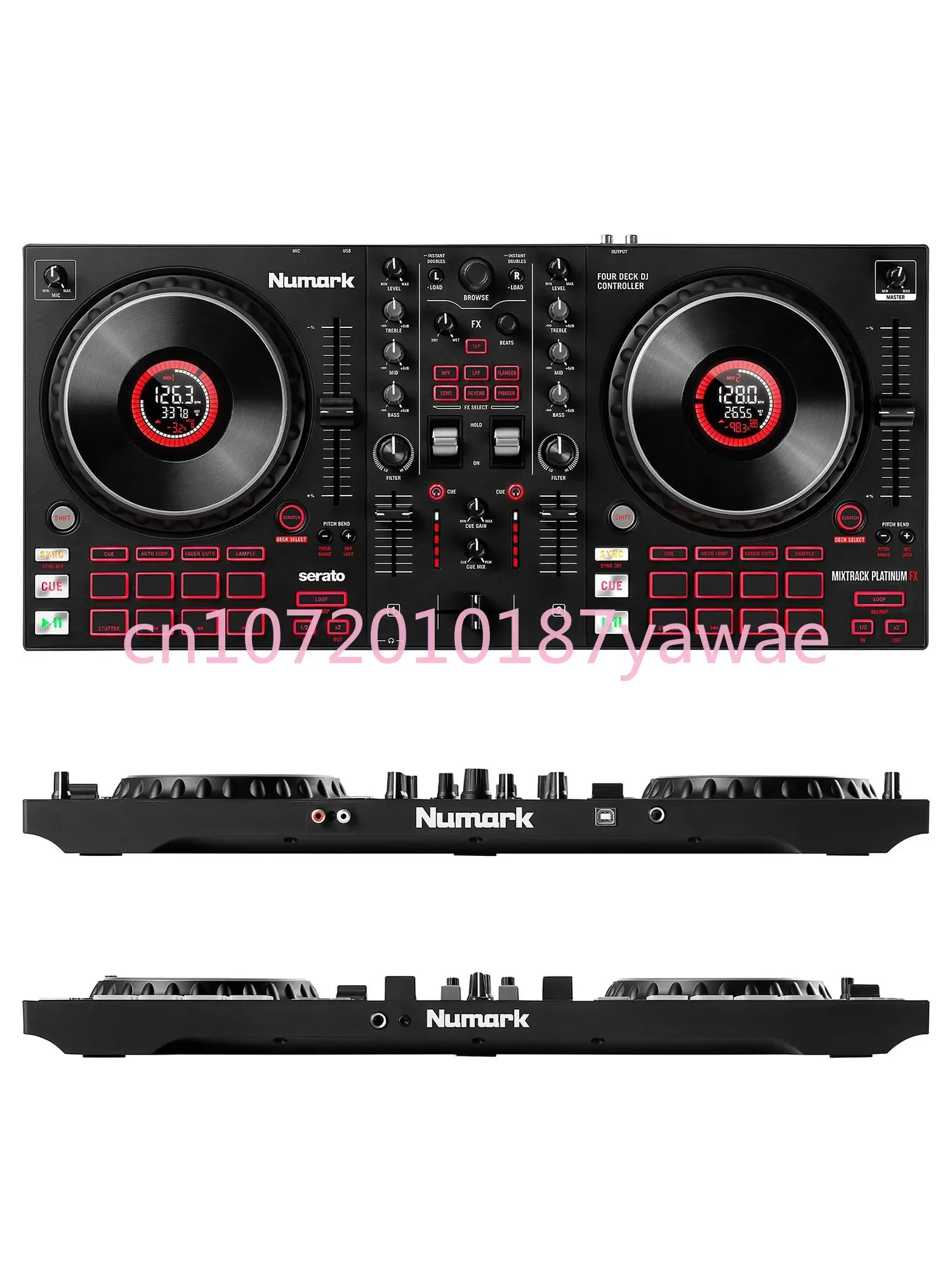 Numark Mixtrack Pro/Platinum Fx Dj Disk Recorder Controller Effetto Digitale