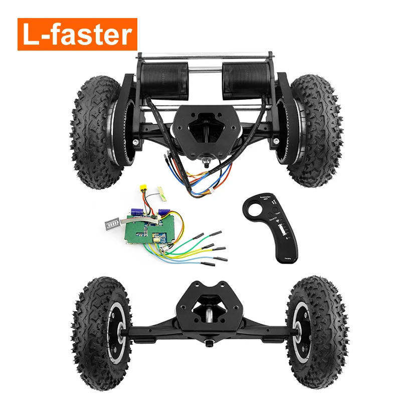 Lfaster Electric Mountain Skateboard Conversion Kit With Stronger