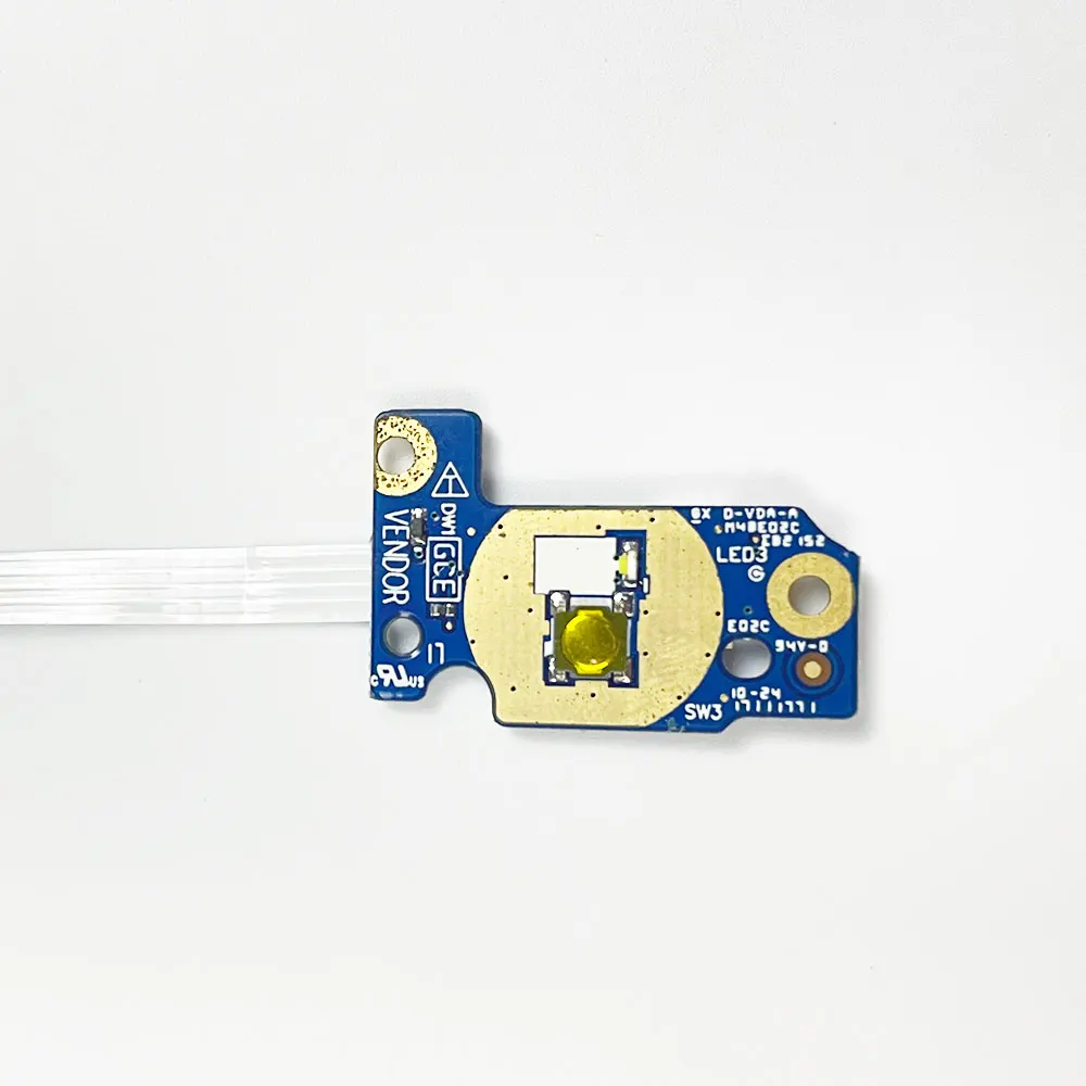 Dell Inspiron 15 7000 7567 7566 Power Button Board Cable 0P65F WDRC4 LS-D994P laptop Repairing Accessories