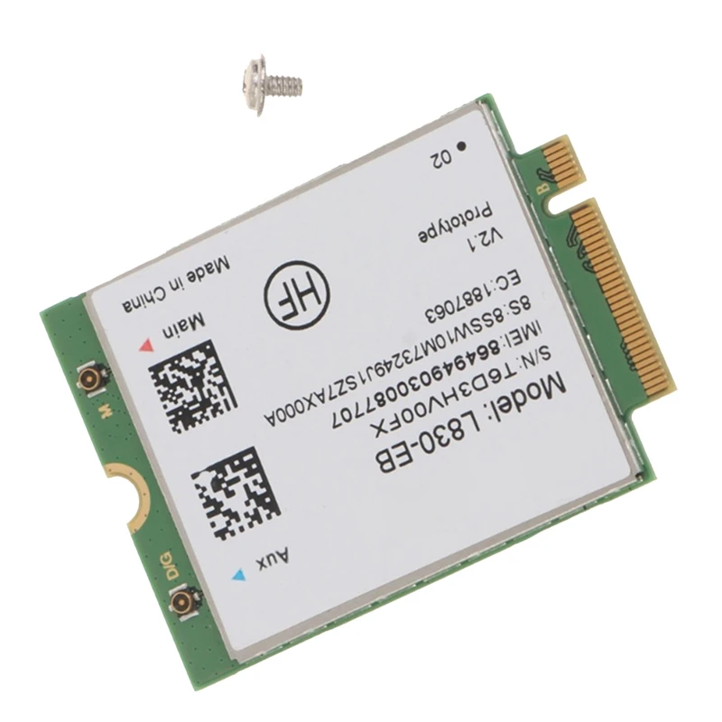 L830-EB 4G 내장 모듈, 다기능 단일 모듈, 레노버 X280, X380, S1, P52s, T580, T480, L580 용
