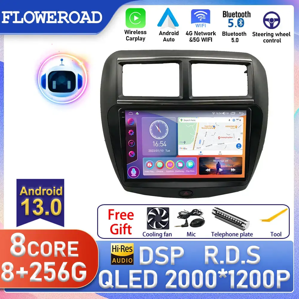 Android Per Faw V5 2012 - 2015 Autoradio Navigazione Multimediale Gps Video Autoradio Playercarplay Monitor Schermo Tv Bt