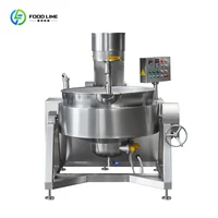 Marmite planétaire semi-automatique à chauffage au gaz, 600l, moteur en acier inoxydable, pour appareils de cuisine commerciaux 6