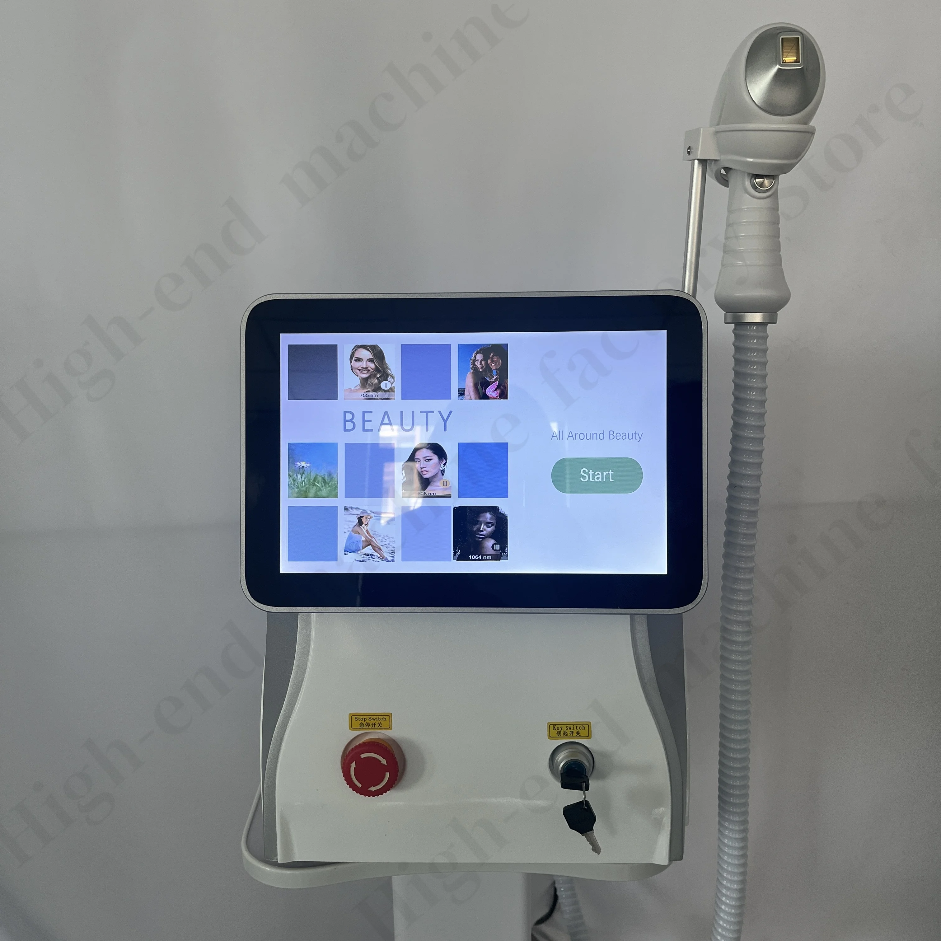 Description Picture 2 of itemnew3000W Profession Three wavelengths 755 808 1064 Laser Diode diode laser hair removal Laser Harmony Equipment