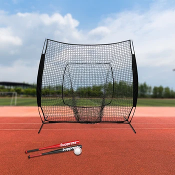 Baseball Softball Hitting Pitching Net Baseball Backstop Practice Net for Pitching Batting Catching Indoor Outdoor with CarryBag 1
