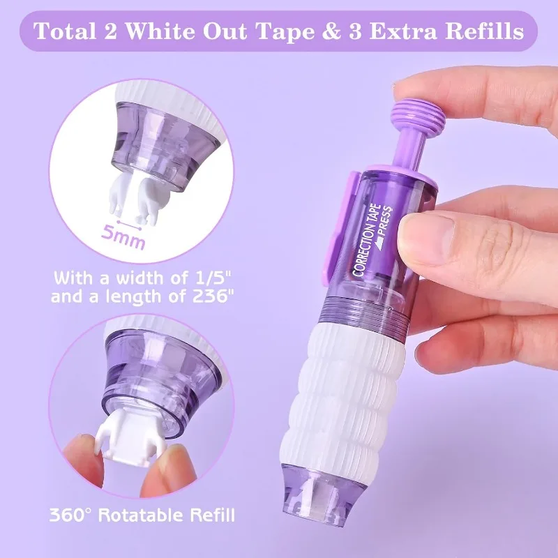 Double Sided Adhesive Quick Dry Dot Sticker Dot Glue Pen DIY Glue Stationery School Office Supplies