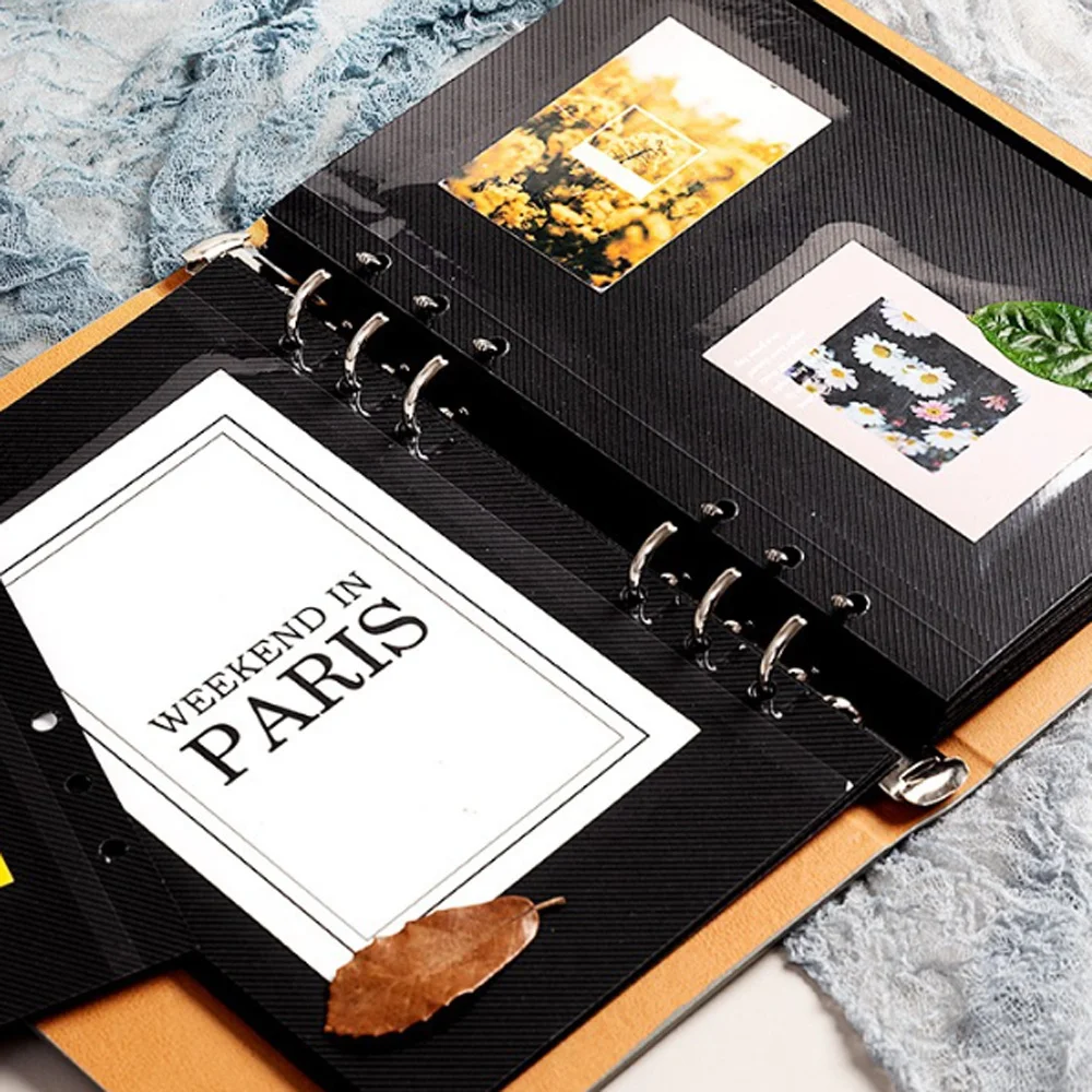 Fashion Leather Albums with 4R 200 Photos, Insert Pages, Home Birthday Gift  Gallery - Perfect for Travel