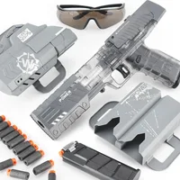 FUN PLUS LH LP55 soft bullet toy gun boy plastic soft bullet gun toy small pistol toy for children 2