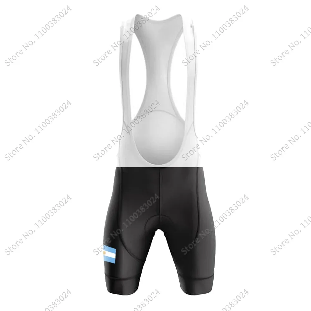 Argentina National Team Cycling Jersey Set Men Road Bike Shirts Suit Bicycle Bib Shorts MTB Maillot