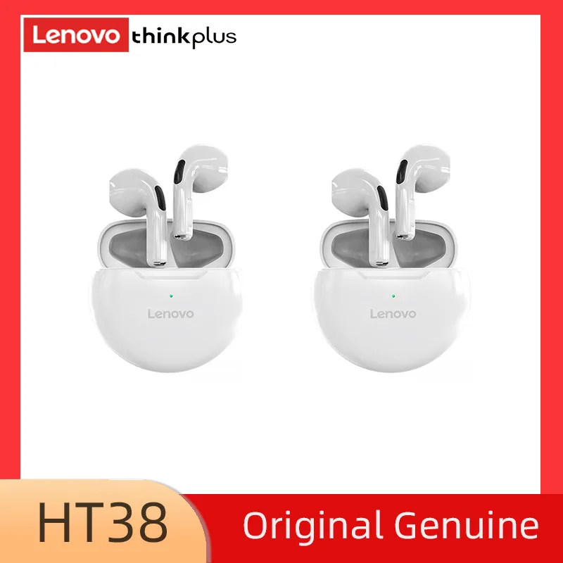 Audífonos Lenovo HT38 Tws Auriculares Bluetooth Inalámbricos-Blanco LENOVO